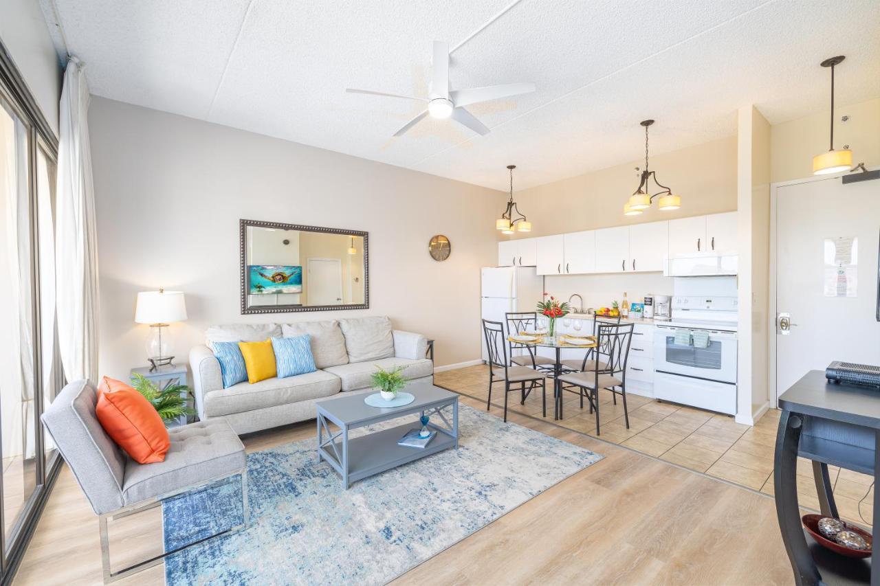 Apartamento Ocean View Oasis With Free Parking, A Waikiki Gem! *